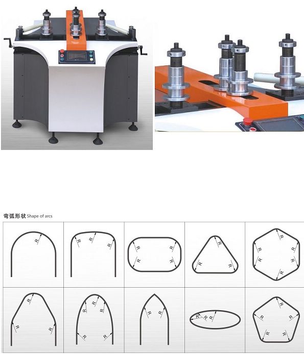 HL-800C CNC Profile Bending Machine